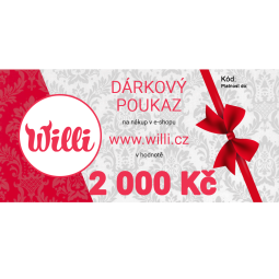 Dárkový poukaz 2 000 Kč