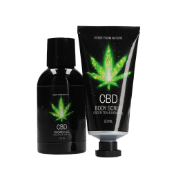 CBD sprchový gel a peeling