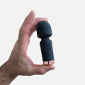 Černá masážní hlavice Willi Toys Stealth