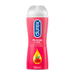 Masážní a lubrikační gel 2v1 Durex Play s Guaranou 200 ml