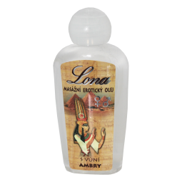 Lona s vůní ambry 130 ml - Masážní erotický olej