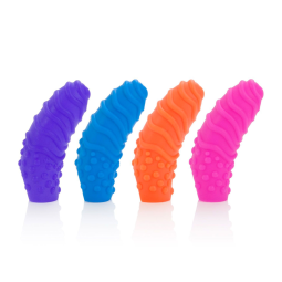 Silicone Finger Swirls barevné návleky na prsty