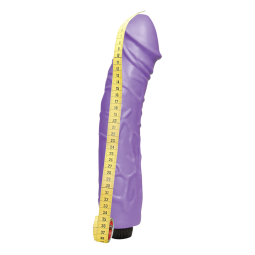 Queeny Love Giant Lover XXL - Fialový vibrátor 34 cm