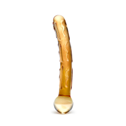 Glas - Orange Tickler Glass Dildo