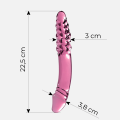 Oboustranné skleněné dildo Pipedream Icicles No.57