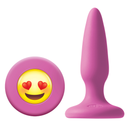 Mojis Plug #ILY - anální kolíček růžový