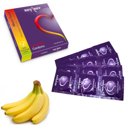 Kondomy MoreAmore - Condom Tasty Skin Banana 1 ks
