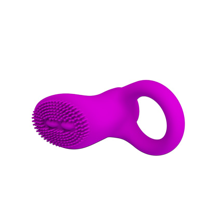 Pretty Love vibrační kroužek Cobra - fialový
