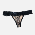 BACI - tanga leopardí vzor s krajkou L