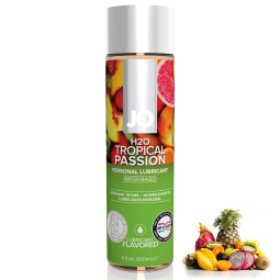H2O JO Tropical 120 ml - příchuť tropické ovoce - Lubrikační gel na vodní bázi
