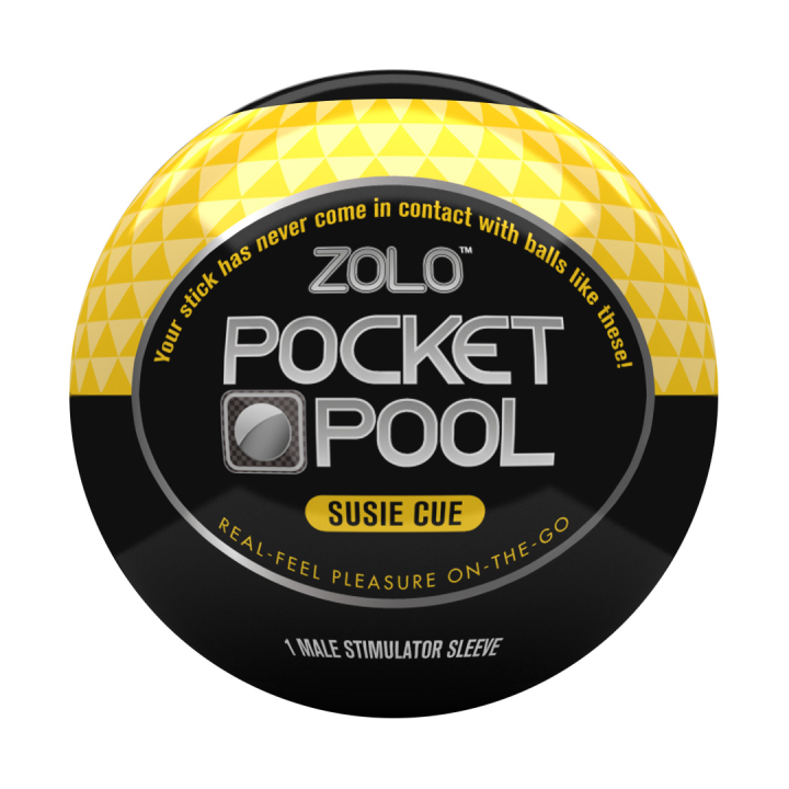 Zolo Pocket Pool Susie Cue Yellow
