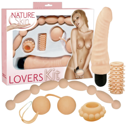 5 dílná erotická sada tělové barvy Nature Skin Lovers Kit