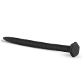 Dilatátor Ribbed Silicone Dilator S - Black