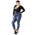 Plus size body s dlouhým rukávem 4XL