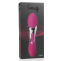Sway Magic Wand - Růžový vibrátor a masážní hlavice