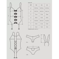 Sexy kostým zajíčka Obsessive Bunny S/M