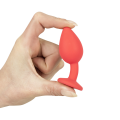 Anální kolíček - Jewel Red Plug small