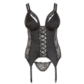 Korzet s podvazky a kalhotkami Temptation