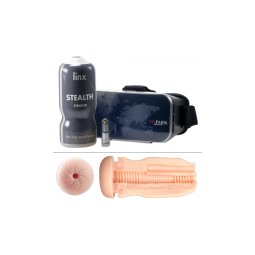 Linx Cyber Pro Stealth Stroker & Vr Headset - Masturbátor a Virtuální brýle