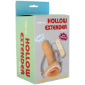 Hollow Extender - Vibrační připínací penis pro muže