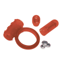 Vibrační silikonový kroužek Vibro Ring Red