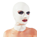 Bílá latexová maska