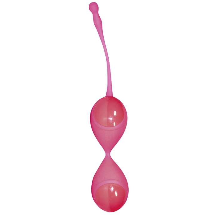 Smile Sporty Loveballs růžové kvalitní silikonové Venušiny kuličky