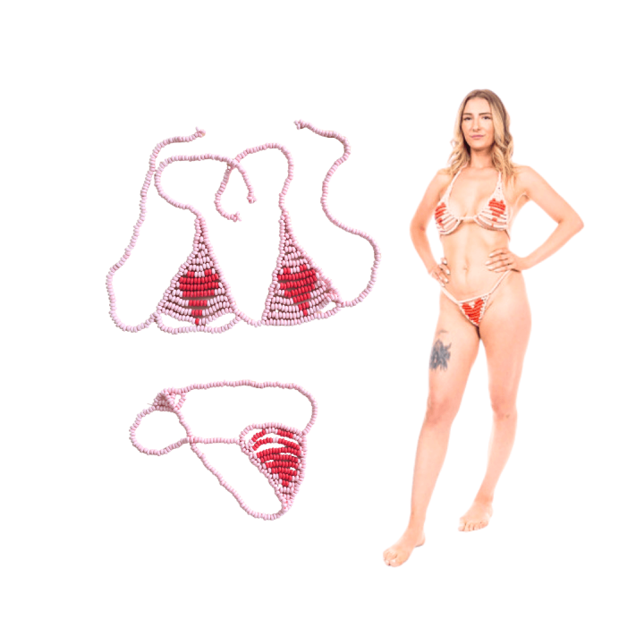 Set podprsenky a kalhotek z lipo bonbónů - Spencer a Fleetwood