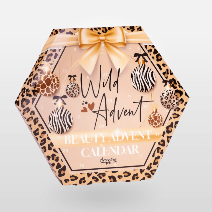 Adventní kalendář pro ženy s kosmetikou ACCENTRA Wild Advent