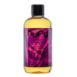 Afrodiziakální masážní olej Nuru Sensual
