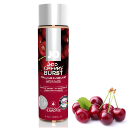 H2O JO Cherry 120 ml - příchuť třešeň - Lubrikační gel na vodní bázi