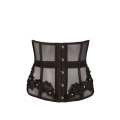 Waist Cincher Korzet zdobený krajkou vel. S
