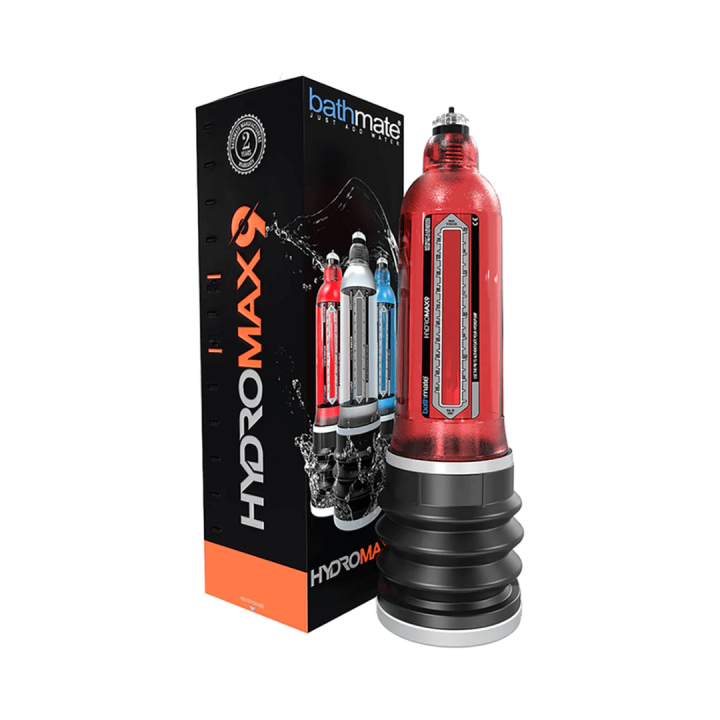 Vakuová pumpa Bathmate Hydromax 9 červená