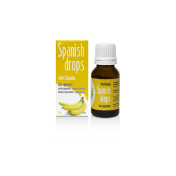 Španělské mušky Sweet Banana - kapky s příchutí banánu 15 ml