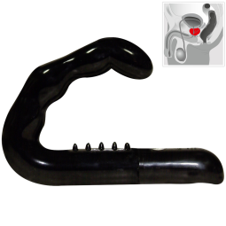 Anatomický vibrátor pro muže Ebony Prostate Massager 10 programů