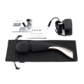 LELO Smart Wand Medium Black - Luxusní masážní vibrátor s bezdotykovou funkcí