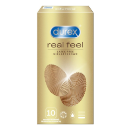 Durex Real Feel 10 ks tenké kondomy bez latexu