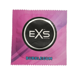 Exs Flavoured Bubblegum - kondom s příchutí žvýkačky 1ks