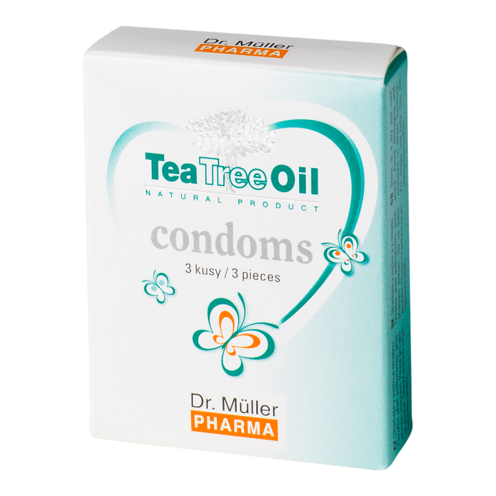 Dr. Müller Kondomy Tea Tree Oil 3ks