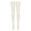LateX- bílé latexové punčochy