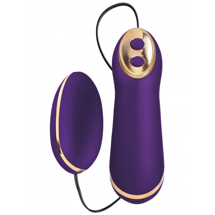 Entice Ella Purple Luxusní vibrační vajíčko, 7 vibrací