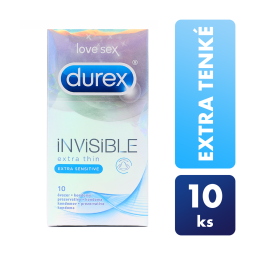 Durex Invisible Extra Thin Extra Sensitive 10ks