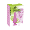 Kvalitní anální silikonový kolík Smile Hopper Pink