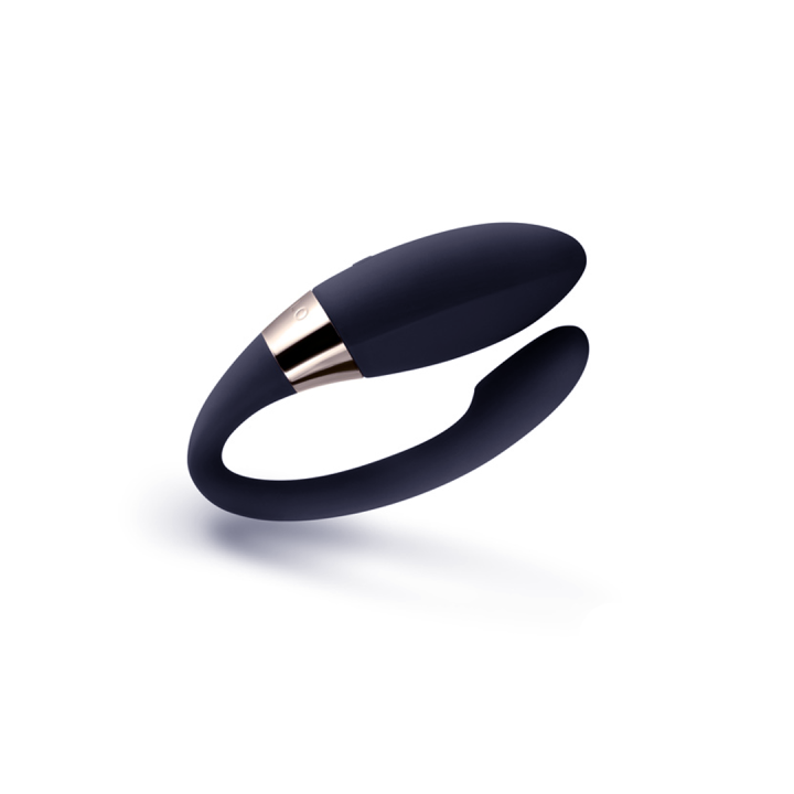 LELO Noa Black - Luxusní silikonový masážní vibrátor, 6 vibrací