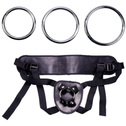 Universal Harness - Kožený postroj pro připnutí umělého penisu