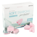Velké balení dámských tampónů bez šňůrky Soft Tampons 50 ks