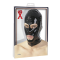 Černá latexová maska s otvory