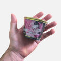 Shunga masážní svíčka růže 170 ml pro smyslnou masáž
