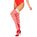 Vánoční pruhované punčochy