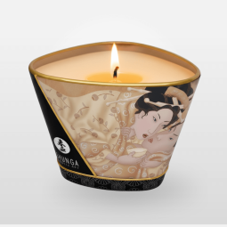 Shunga masážní svíčka vanilka 170 ml pro smyslnou masáž